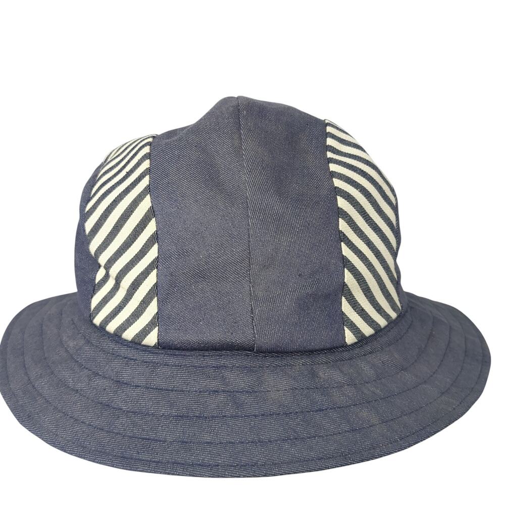 Betmar Fitted Bucker Hat Blue One Size Sun Protection Outdoor Striped